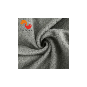 Autumn and winter plain worsted Alba Casuli alpaca fabric fashion single coat wool fabric