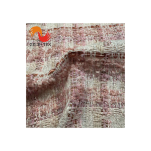 Small fragrant fabric woollen woven fabric tweed for women shoes, hat and luggage