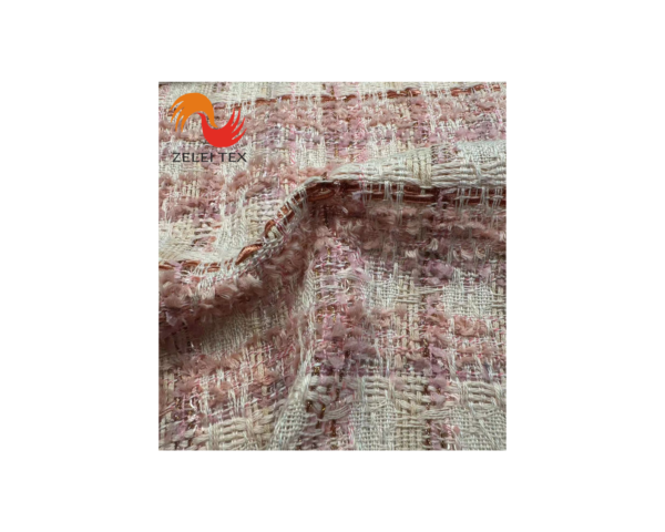 Small fragrant fabric woollen woven fabric tweed for women shoes, hat and luggage