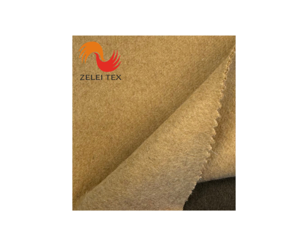 Woven double-sided brushed fabric