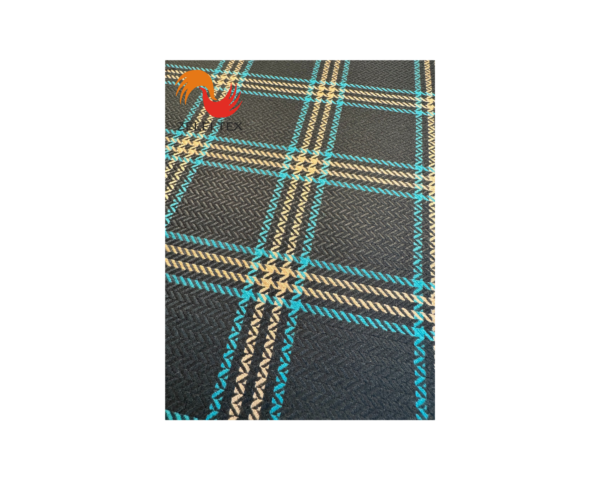 This fabric has a width of 150cm and a weight of 250 (g/m2). It is a polyester viscose blend fabric with an elastic property, making it ideal for various applications such as casual wear, work clothes, fashion, down jackets, coats, cotton clothes, cushions, pillows, sofas, and tablecloths. With its medium weight, this fabric offers versatility for different seasons, including winter, spring, and even summer. It provides a balance between warmth and breathability, making it suitable for creating garments for all seasons. The Polyester Viscose Elastic Tartan Fabric features a classic tartan pattern, adding a timeless and fashionable look to your clothing and home decor items. Its elastic property adds comfort and flexibility to the fabric, allowing for ease of movement and a comfortable fit. The fabric’s specialty in casual wear, work clothes, and fashion makes it a versatile choice for creating a wide range of garments. Additionally, its durability and soft texture make it suitable for cushions, pillows, sofas, and tablecloths, adding a touch of style to your home decor. The Medium Weight Polyester Viscose Elastic Tartan Fabric is a practical and reliable option that can be used year-round for various purposes. Its blend of polyester and viscose provides a balance of comfort, breathability, and durability, making it suitable for a range of projects.